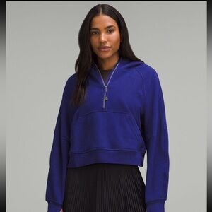 Lululemon Oversized Half-Zip Hoodie Scuba
